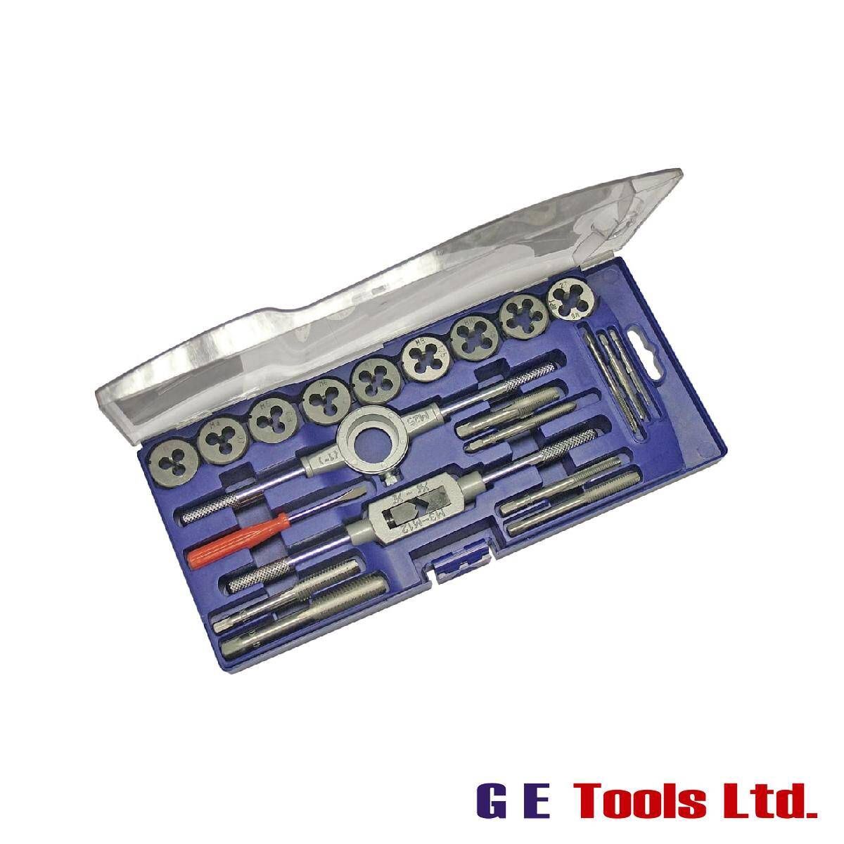 Faithfull Metric Tap &amp; Die Set of 21 Carbon Steel