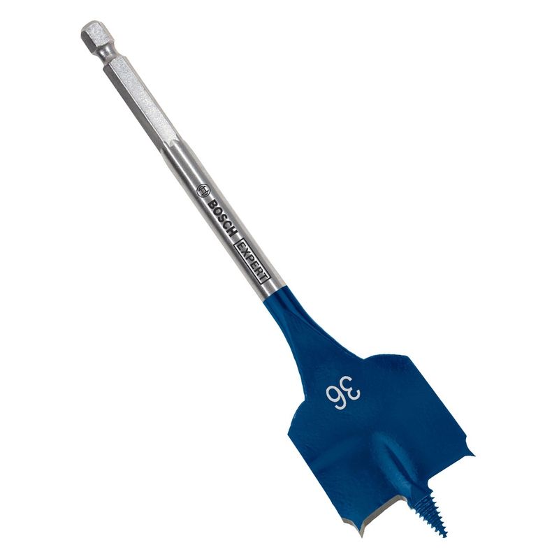 Bosch Expert Selfcut Spade Flat Wood Drill Bit 36 x 152mm Hex Shank 1/4" 2608900328
