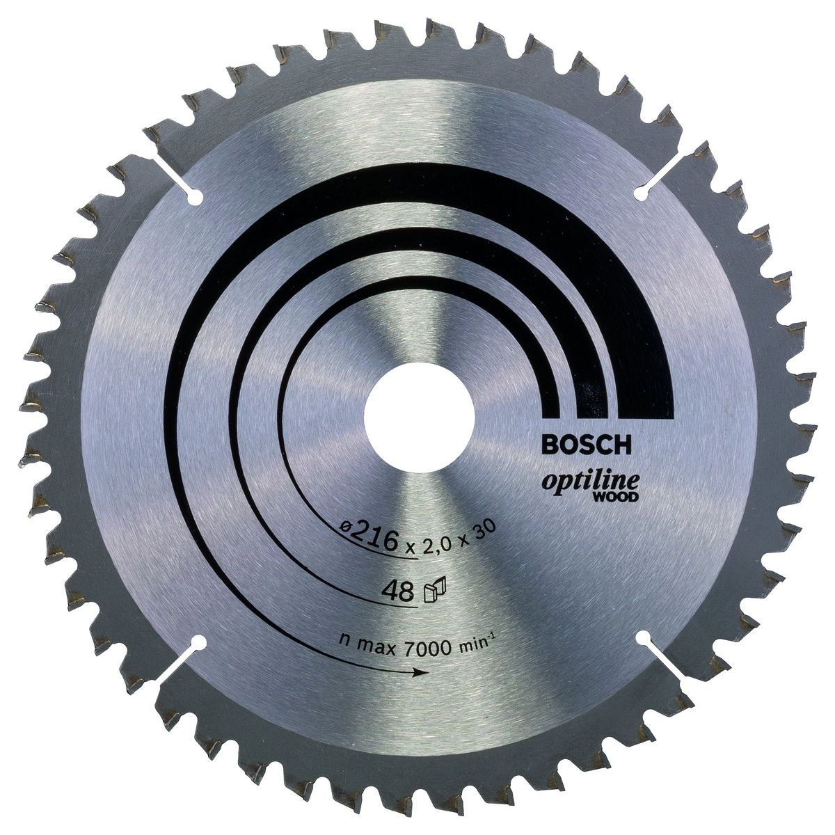 Bosch 216mm 48T Wood Circular Saw Blade Optiline 2608640641 mitre saws 216 × 2.8 ×30mm