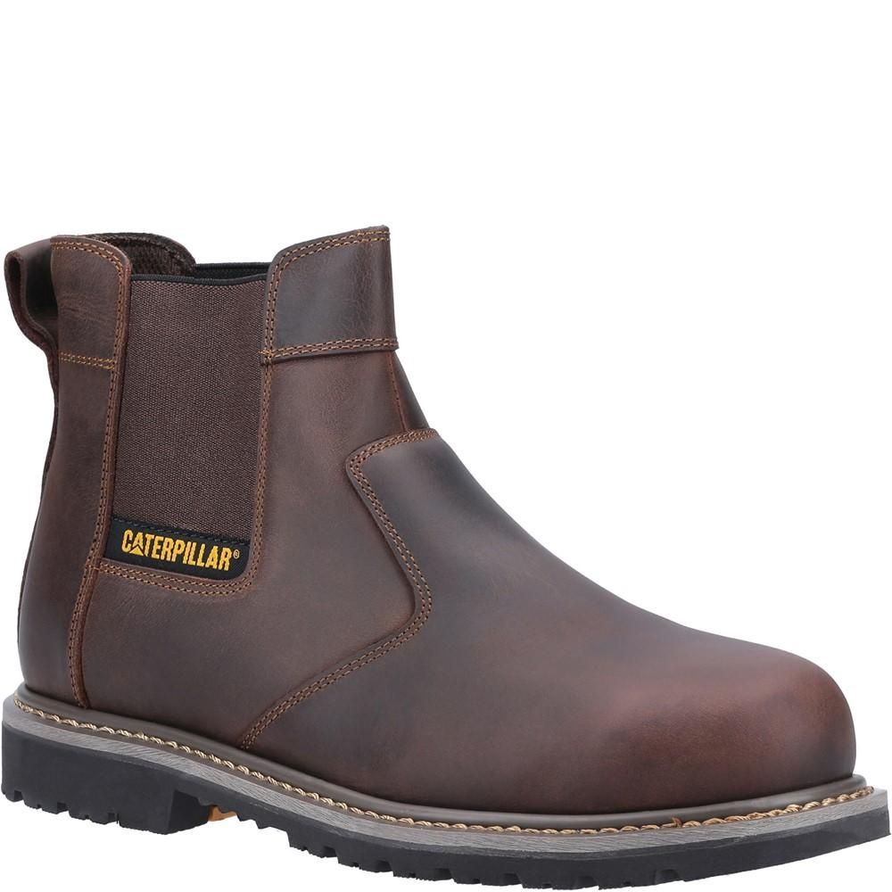 Caterpillar Powerplant SB Dealer Safety Boot Brown Size 8