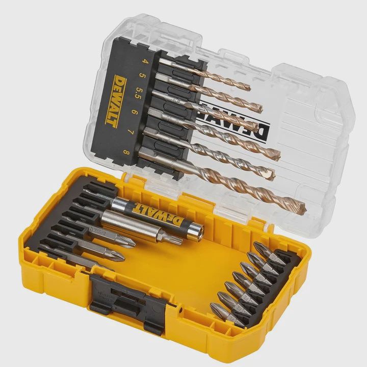 DeWalt Screwdriver &amp; Drill Bit Set 19 Piece DT70712 -QZ - SPL