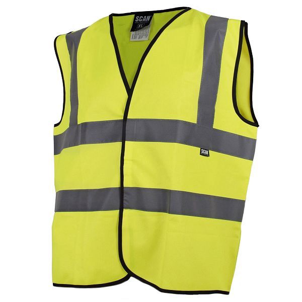 Hi-Vis Waistcoat Yellow-XL