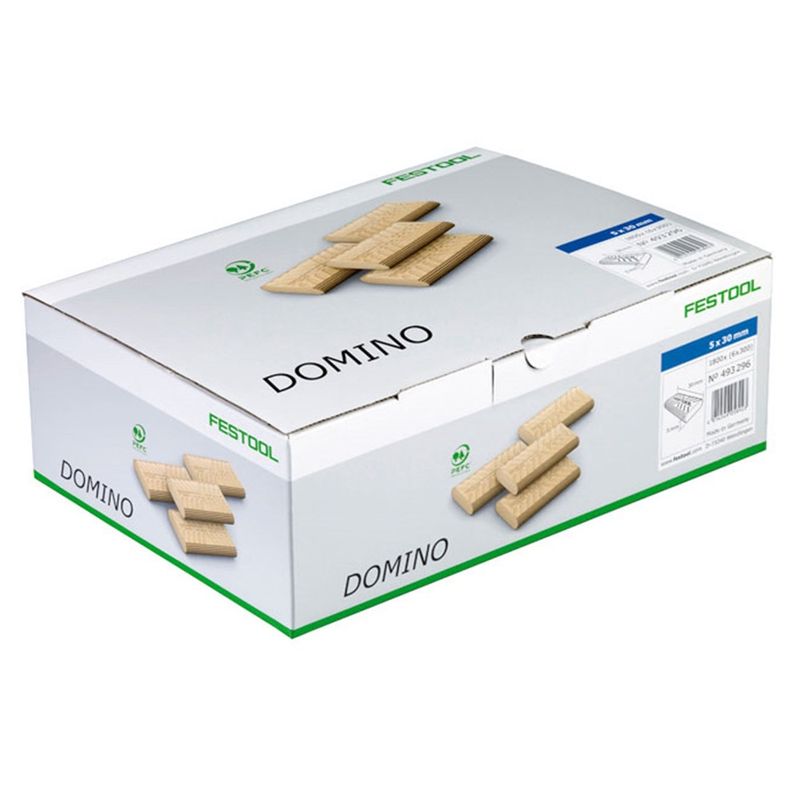 Festool D 8x40/130 BU Domino Beech Pack Of 130 - 494940 For DF 500 and DF 700
