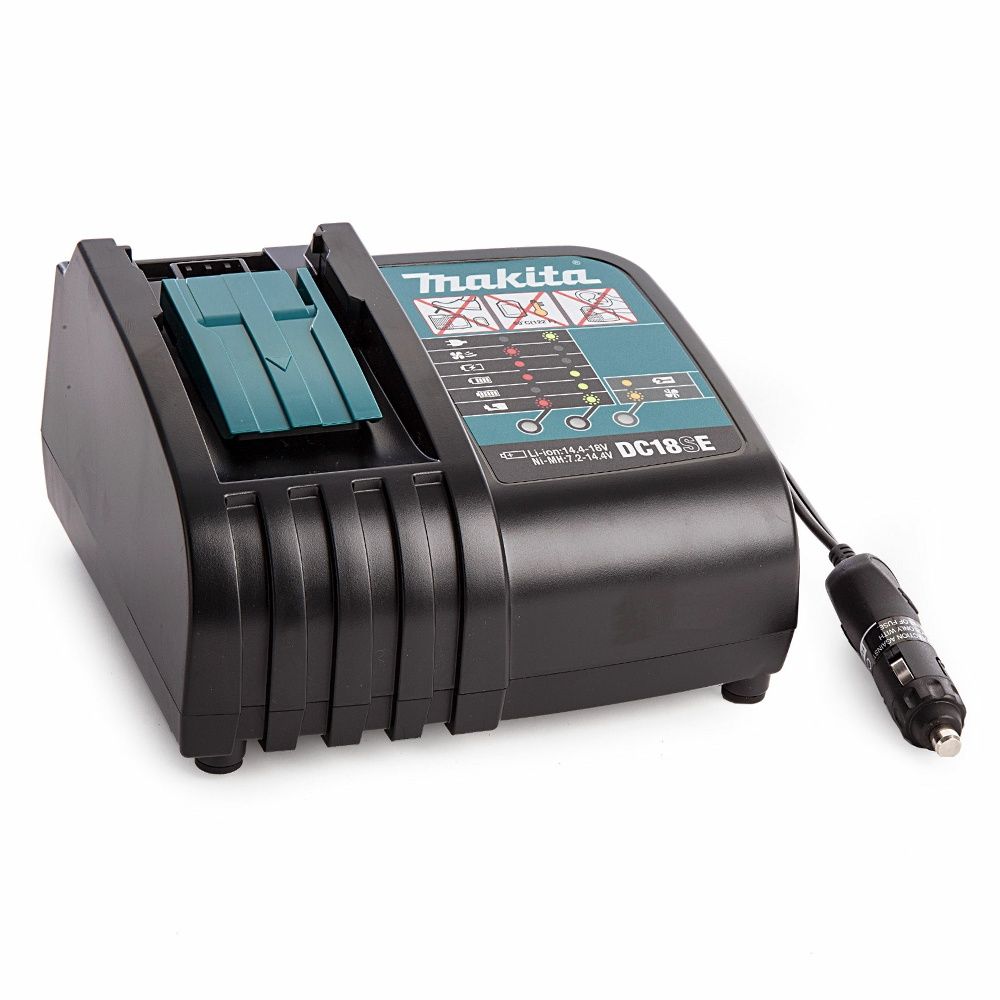 Makita DC18SE 14.4V-18V Li-ion LXT Car Battery Charger