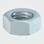 Timco Hexagonal Full Nut (DIN 934) Zinc M8 (300/TimBag) 8HNUTZB