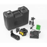 Stabila STB-LAX600GB 12V Green Multi-line Laser With 1 x 2.0Ah CAS Battery, Charger &amp; Case