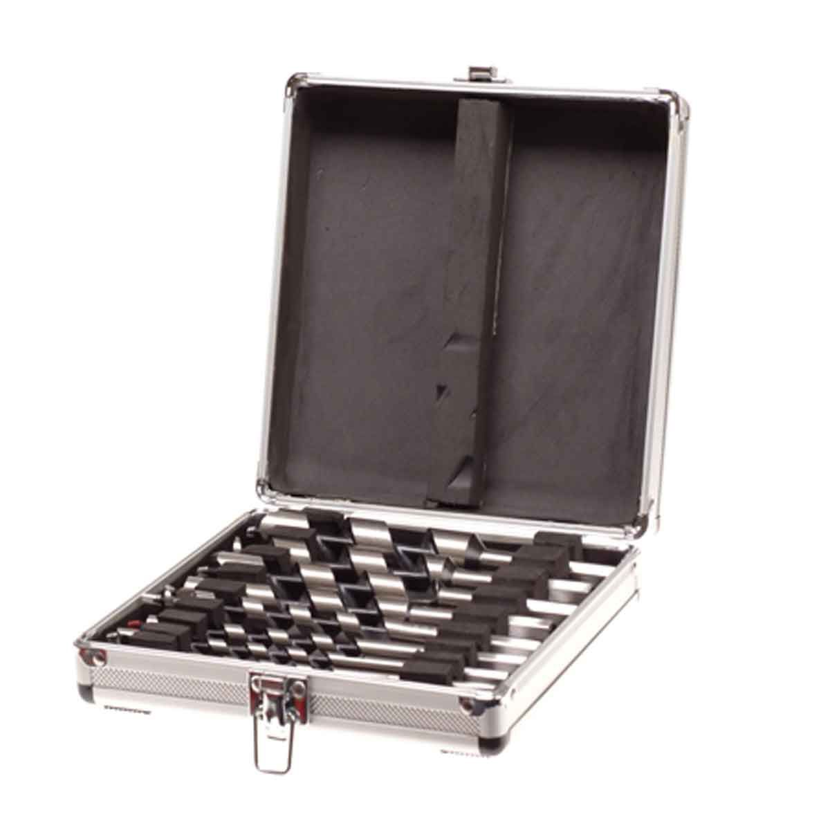 Faithfull Combination Wood Auger Bit Set 8 Piece 6-25mm FAICASET8