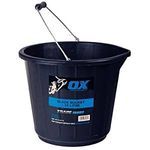 OX 15 Litres Trade Black Bucket - OX-T110715