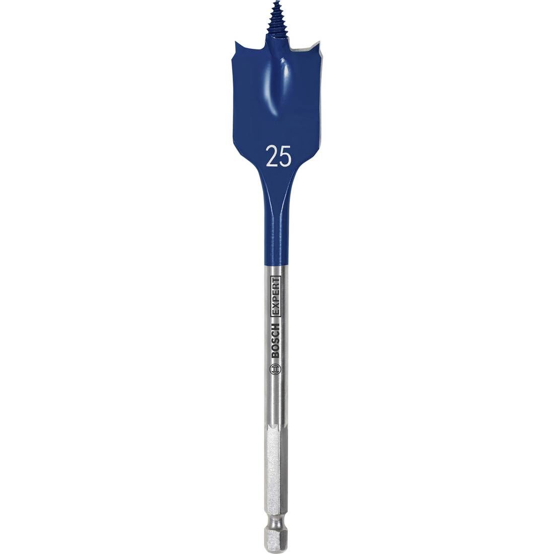Bosch Expert Selfcut Speed Spade Flat Wood Drill Bit 25mm x 152mm Hex Shank 1/4&quot; 2608900322