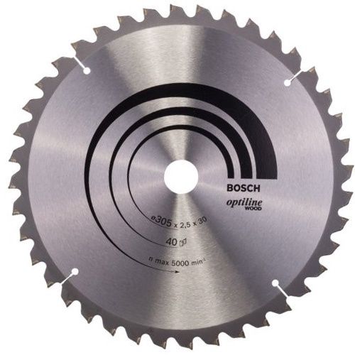 Bosch 305mm 60T Wood Circular Saw Blade Optiline 2608641768 305 x 30mm