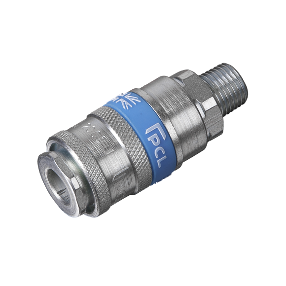 Sealey AC01 PCL Coupling Body Male 1/4&quot;BSPT