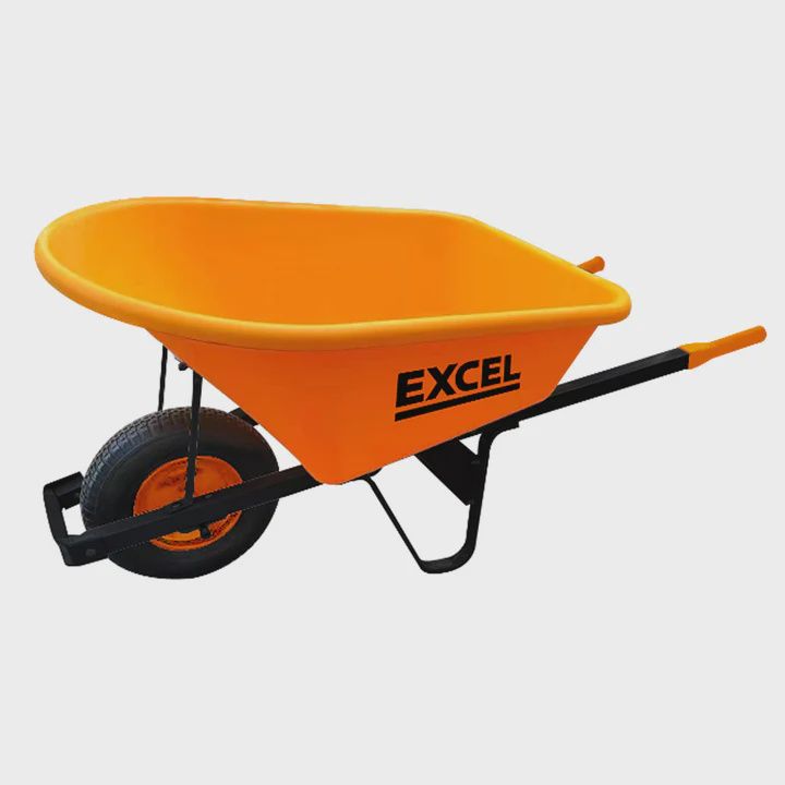 Excel Heavy Duty 120L Wheelbarrow Plastic Tray