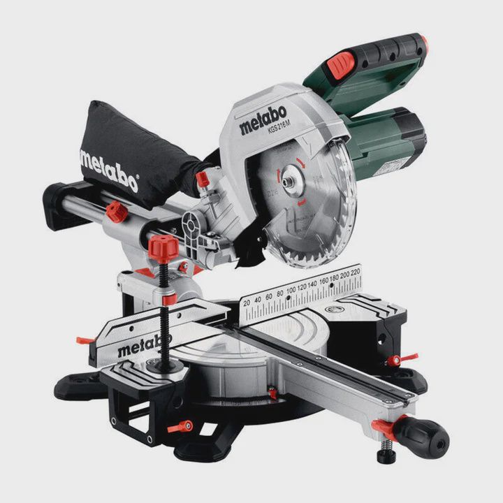 Metabo KGS 216mm Single Bevel Sliding Mitre Saw 240V 613216380