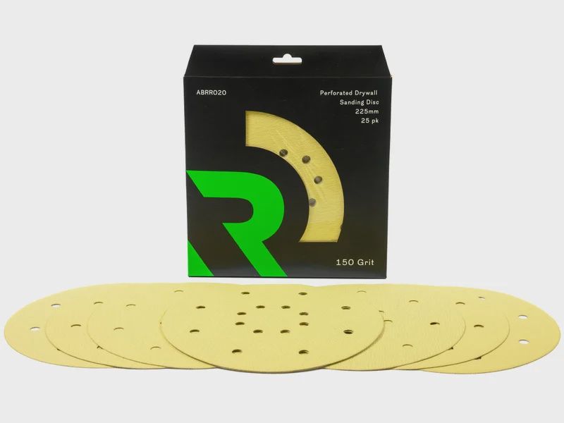 RIKA ABRR020 Drywall Sanding Disc perforated 225mm 150 Grit 25pk