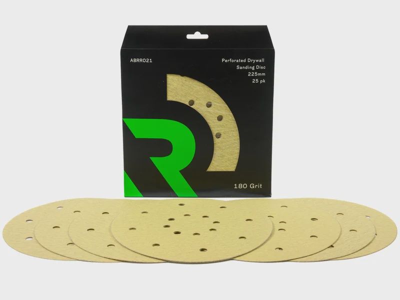 RIKA ABRR021 Drywall Sanding Disc perforated 225mm 180 Grit 25pk