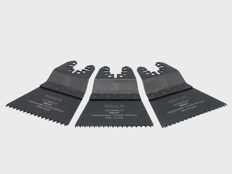 RIKA MTB68JT 68mm Japanese Tooth Multi Tool Saw Blade 3pk