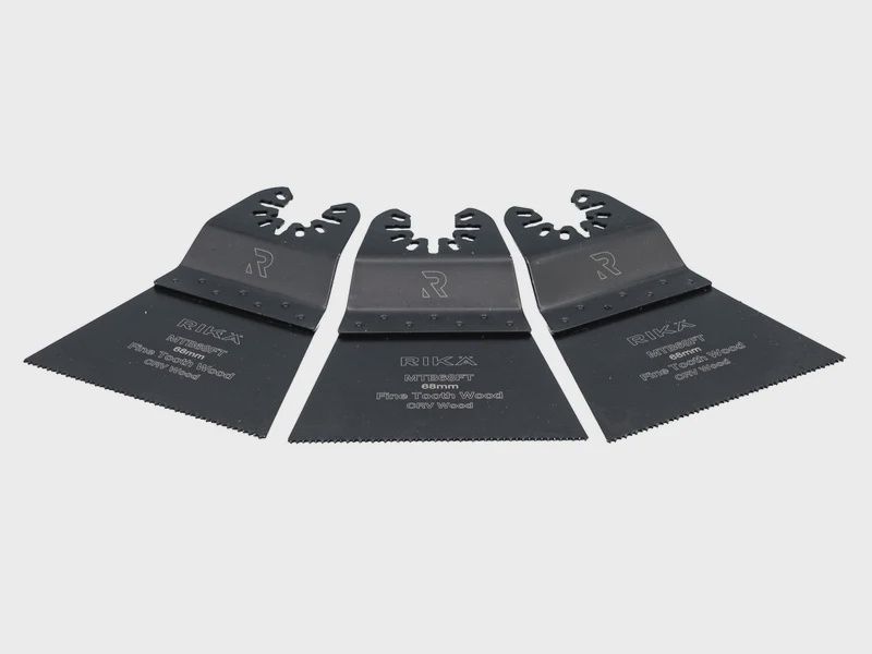 RIKA MTB68FT Universal 68mm Fine Tooth Multi Tool Saw Blade 3pk MTBR008