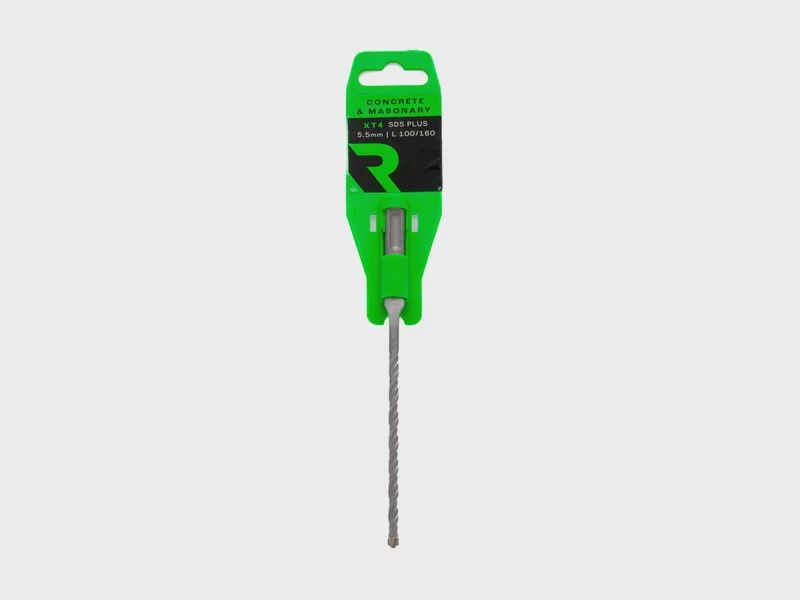 RIKA SDSR053 SDS Plus Drill Bit XT4 Cutter 5.5 x 160mm