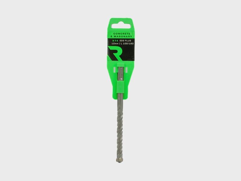 RIKA SDSR059 SDS Plus Drill Bit XT4 Cutter 12 x 160mm