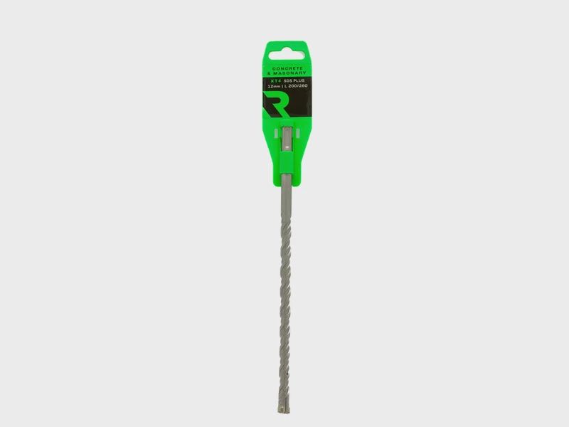 RIKA SDSR072 SDS Plus Drill Bit XT4 Cutter 12 x 260mm