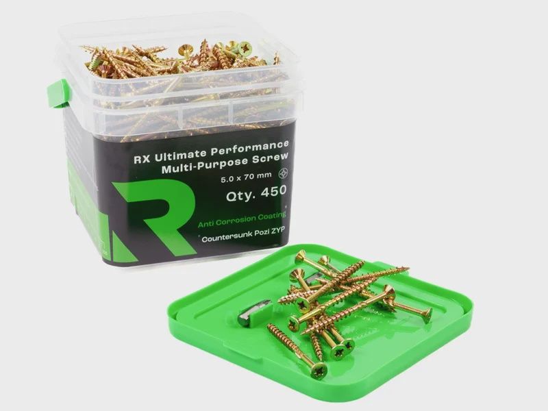 RIKA MPSRX023 5.0 x 70mm RX High Performance CSK Pozi Multi Purpose Screw