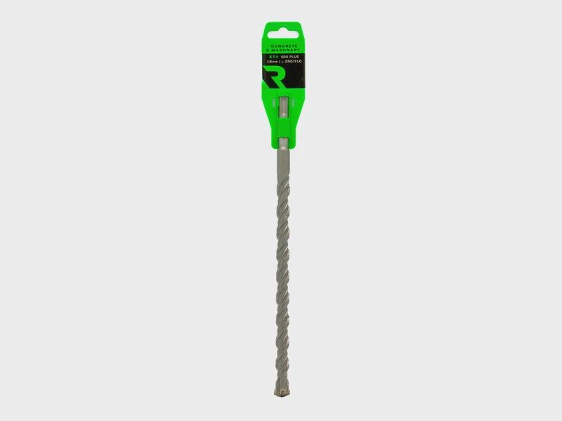 RIKA SDSR078 SDS Plus Drill Bit XT4 Cutter 16 x 310mm