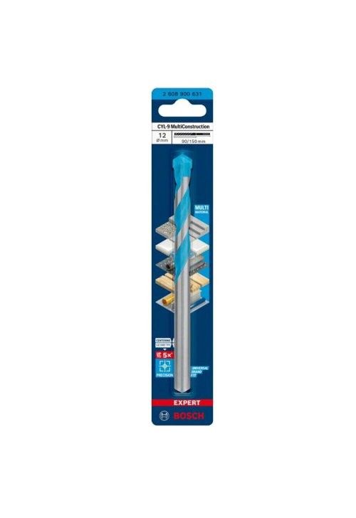Bosch 12mm x 90mm x 150mm CYL-9 Multi Construction Drill Bit 2608900631