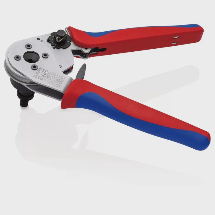 Knipex 97 52 67 DT 230mm Four Mandrel Crimping Pliers for DT Contacts 13166