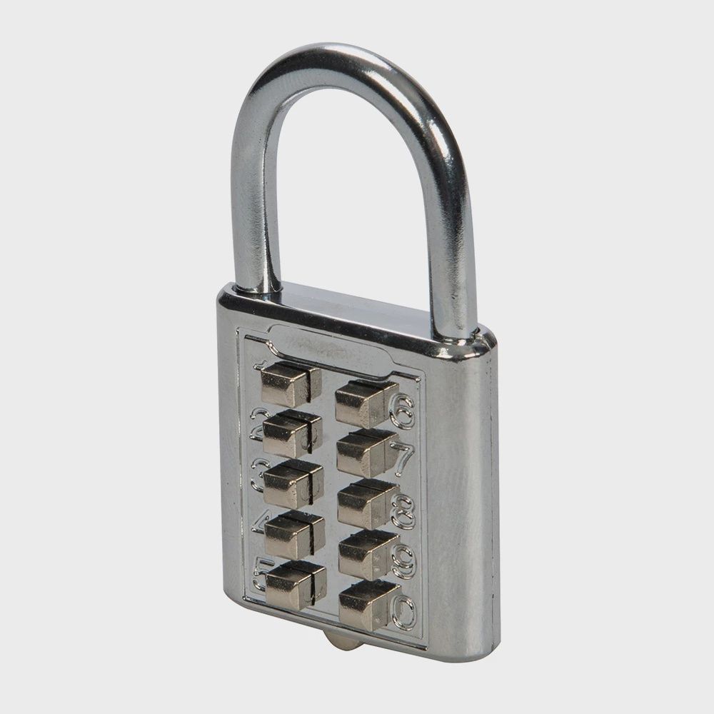 Silverline Digital Combination Padlock 10-Digit 960640