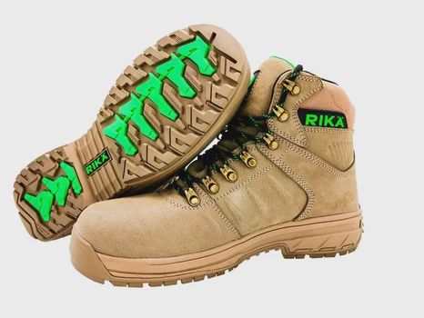 RIKA JACKAL STONE NUBUCK SAFETY BOOTS SIZE-9