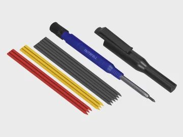 Faithfull Long Reach Pencil &amp; Marking Set Accurate Markings XMS24PENCIL