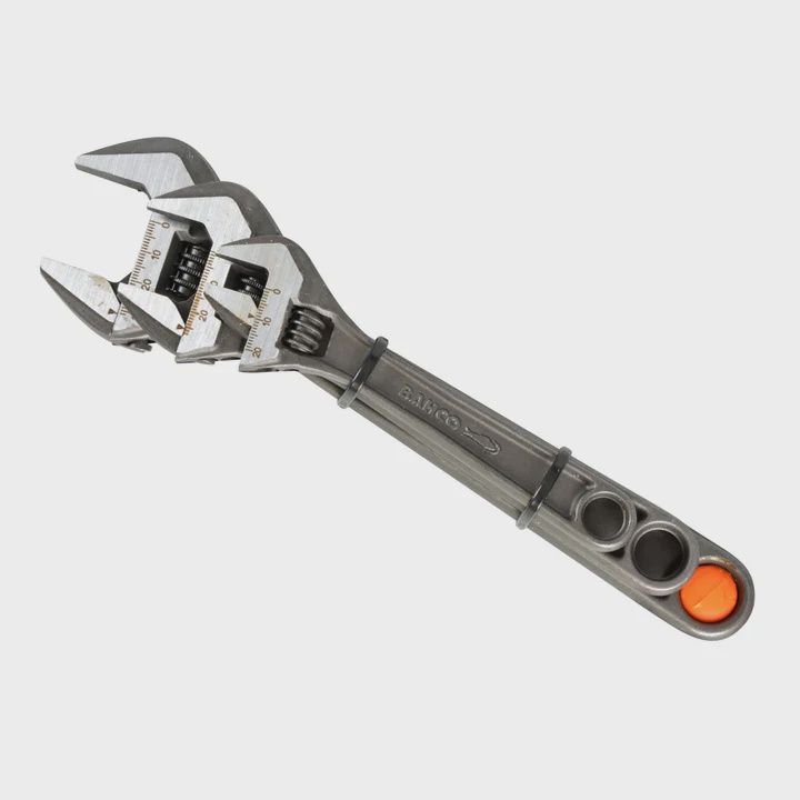 Bahco 3 Piece Adjustable Wrench Set High-Performance &amp; Durable Wrenches for Versatile Use XMS24ADJUST