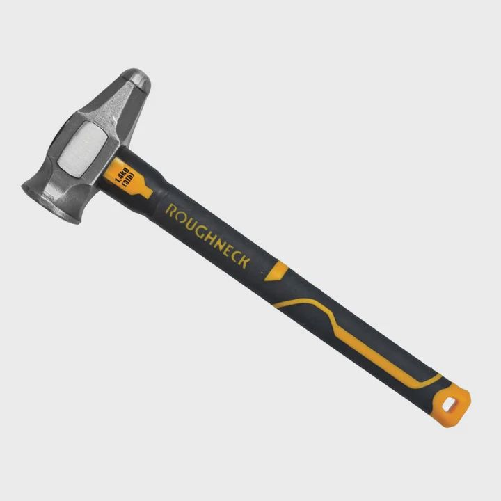 Roughneck Gorilla Mini Sledge Hammer 1.4kg Lightweight Tool for Precision Striking XMS24SLEDGE