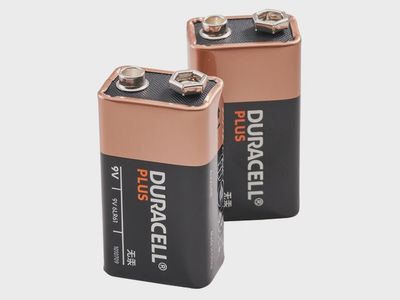 Duracell XMS24BAT9V2 9V Battery Twin Pack