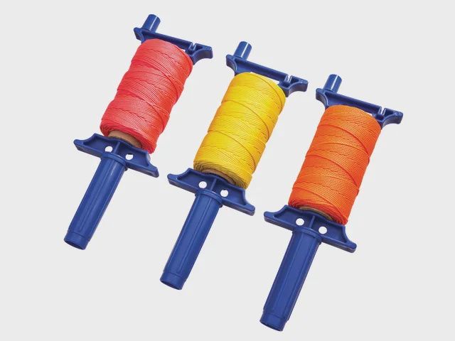 Faithfull XMS24LINE Brick Line Dispenser Reel with Hi-Vis Line 100m
