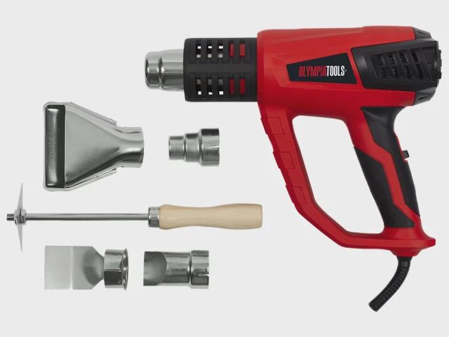 Olympia OLPHG2000 Heat Gun with Accessories 240V/2000W