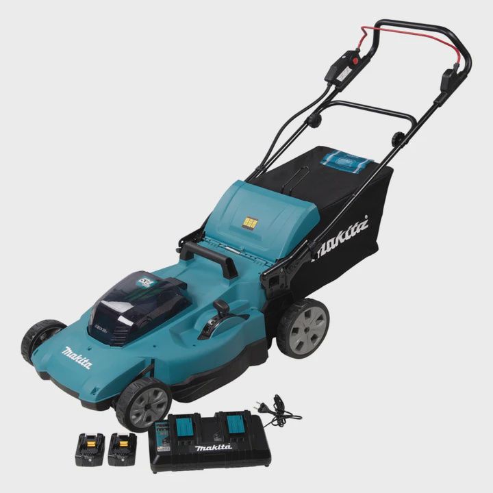 Makita DLM538CT2 36V LXT 530mm Lawn Mower with 2 x 5.0Ah Battery &amp; Charger