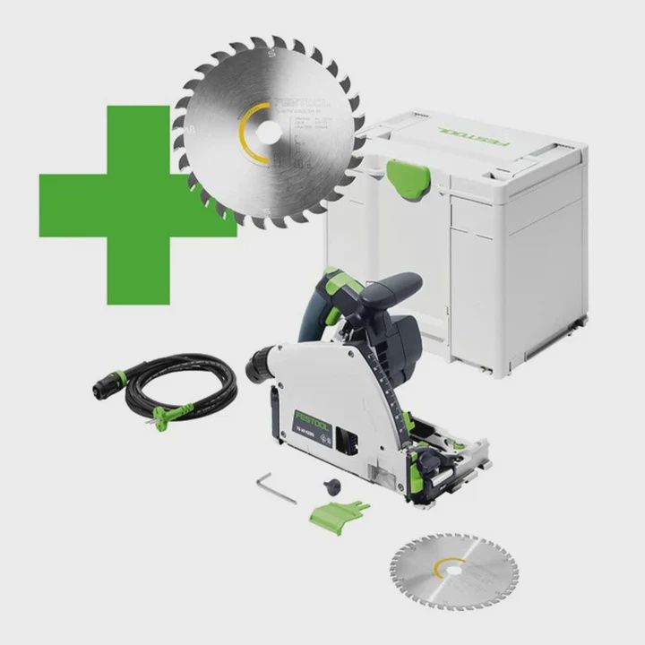 Festool TS 60 K-Plus Master Edition 230V GB Circular Plunge-Cut Saw In Systainer - 577849