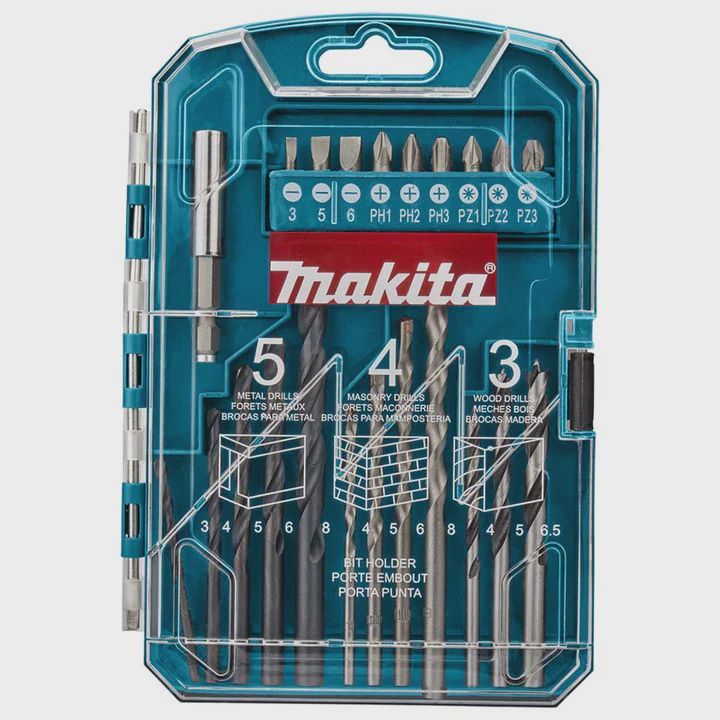 Makita P-44002 Drilling &amp; Screwdriver Bit Set of 22 Piece