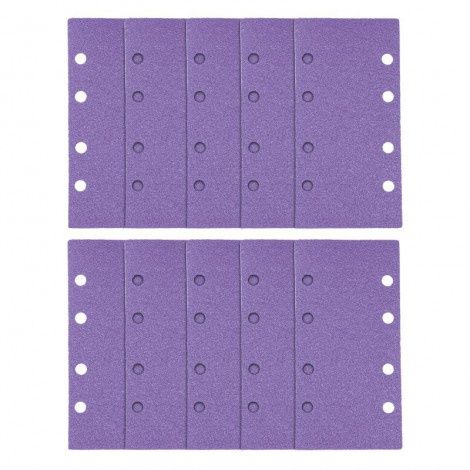Trend Aluminium Oxide 1/3 Sheet Sanding Sheet 10pc 93mm x 185mm 180 grit AB/THD/180A