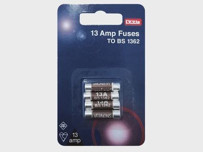 Dencon  DCN1013 13A Fuse (Pack of 4)