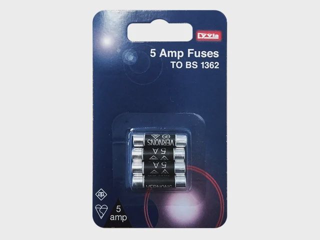 Dencon  DCN1005 5A Fuse (Pack of 4)