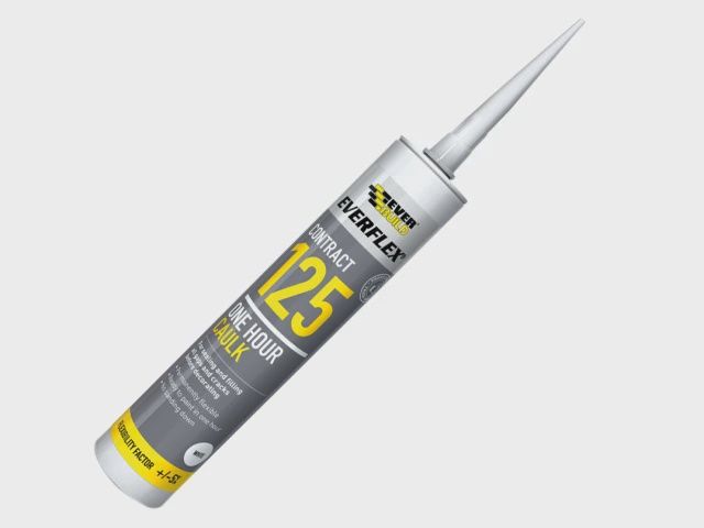 EVERBUILD One Hour Caulk 125 White 300ml EVB125C3