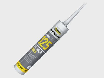 EVERBUILD One Hour Caulk 125 White 300ml EVB125C3