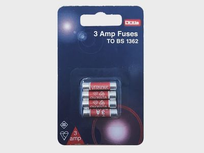 Dencon  DCN1003 3A Fuse (Pack of 4)