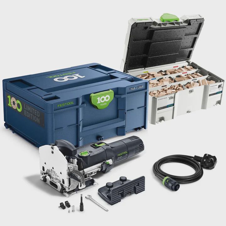 Festool DF 500 Q-Plus 230V Domino Joining Machine 578241 With Domino Beech Range 576794