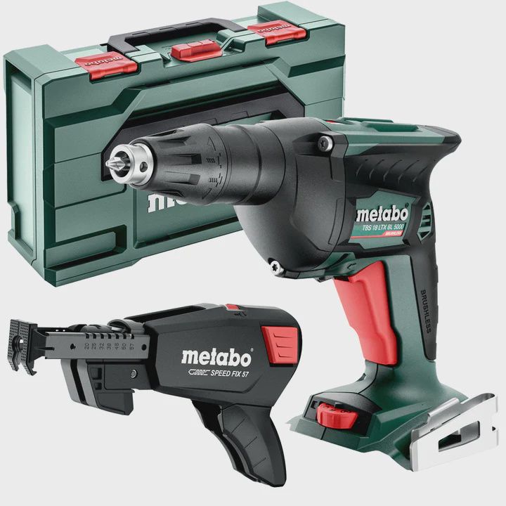 Metabo TBS 18 LTX BL 5000 18V Brushless Drywall Screwdriver with Collated Attachment