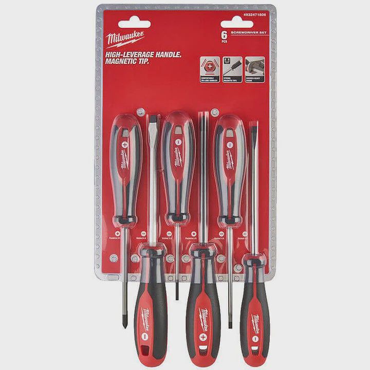 Milwaukee Tri-Lobe Screwdriver Set 6 Piece 4932471806