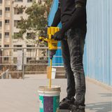 Dewalt DCD240X2 54V Flexvolt Brushless Paddle Mixer with 2 x 9.0Ah Batteries Charger & Heavy-Duty Kit Bag