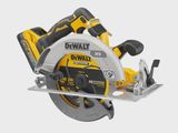 Dewalt DCS573H2T 18V XR Brushless 190mm Circular Saw with 2 x 5.0Ah Powerstack Batteries, Charger & TSTAK Case